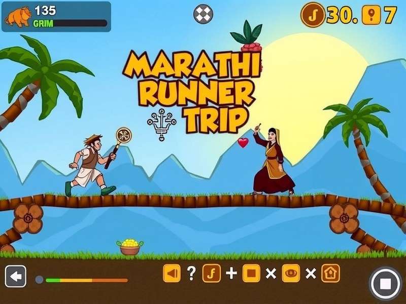 Marathi Runner Trip Gameplay Controls